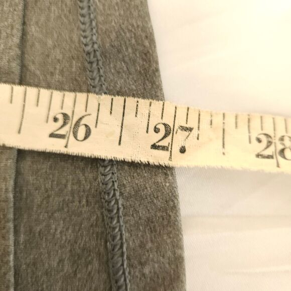 Nike Dri-Fit Womens Large Gray Grey Swoosh Graphic Tank Top Scoop Neck - Picture 6 of 6